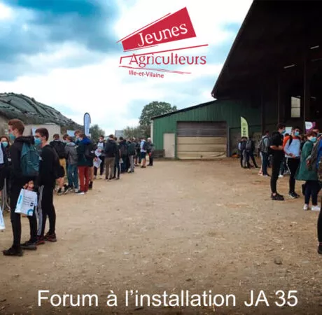 Forum à l'installation des jeunes agriculteurs 35